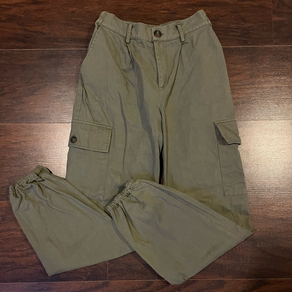 Tillys Women’s Green Jogger Pants with Pockets